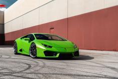 汽车美图大赏：兰博基尼Huracan 原谅绿
