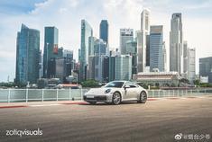 Porsche 911 (992) 繁华的现代大都市