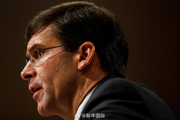  ���������������ˡ���˹�꣨ Mark Esper �� ΢��@�»����� ����ͼ