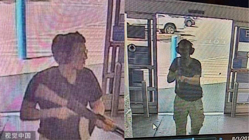 21歲的槍手帕特里克·伍德·克魯修斯持槍進入得州一商場。圖源:視覺中國