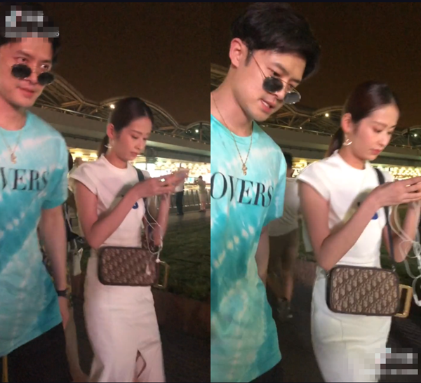 颖儿付辛博感情不合？牵手走路被颖儿甩开，付辛博疑当众黑脸训斥