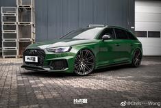 这台奥迪RS4真的好看，不愧是标杆!