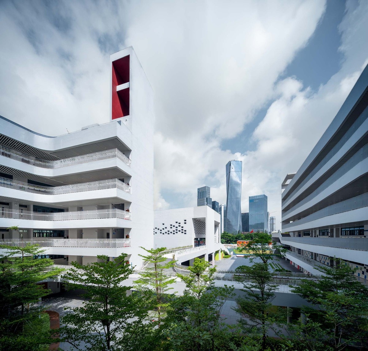 深圳前海三小荔湾小学深圳大学建筑设计研究院元本体工作室