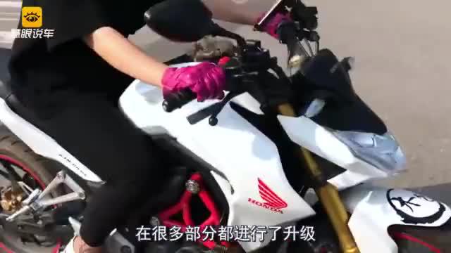 售价16580元！五羊本田“暴锋眼”，加ABS，184CC单缸四冲程引擎