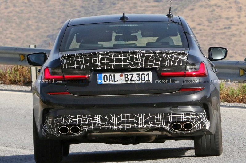 性能比肩宝马M3/明年发布 Alpina B3路试谍照曝光