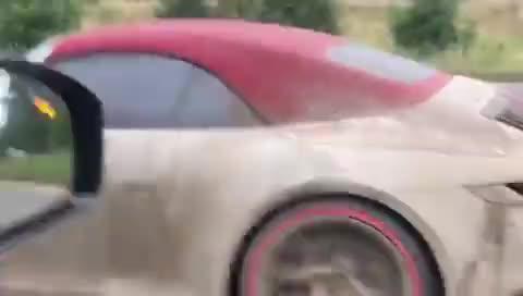 汽车视频：保时捷911敞篷实车街拍