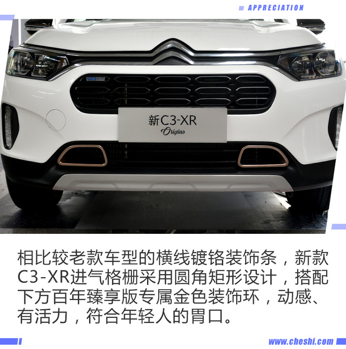 专属装饰调性十足,C3-XR百年臻享版实拍