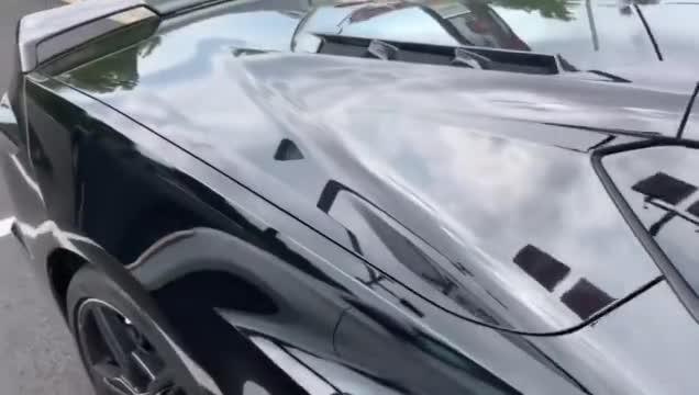 实拍Corvette Stingray Z51性能套件版，厂家测试车