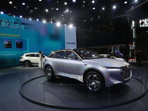 东风启辰全新概念车The V，2019上海车展夺目首发实拍！