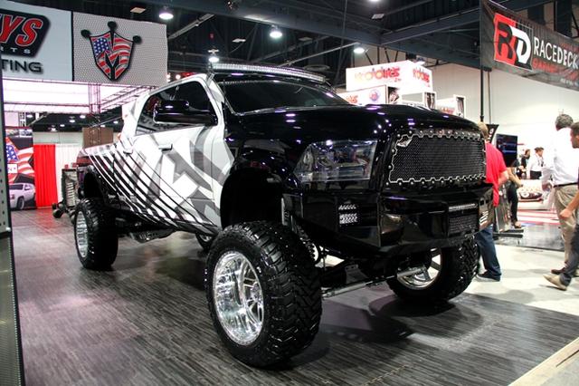 SEMA Show改装车展上,越野车往往是重头戏之一