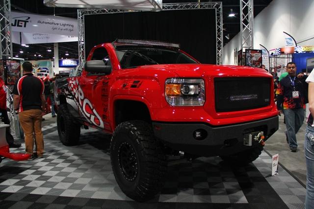 SEMA Show改装车展上,越野车往往是重头戏之一