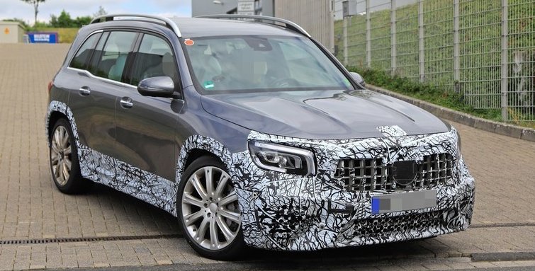 梅赛德斯AMG GLB 45谍照曝光,量产版最快2020年发布