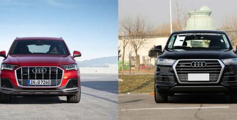 中期改款不含糊，内外设计更年轻，新老奥迪Q7详细静态对比