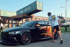 这车是奥迪什么3？不管了，帅吗？