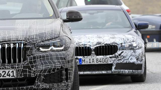 2021款宝马5系插混路试谍照曝光