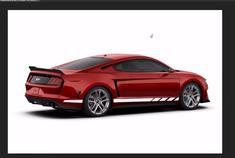 PS大神绘制中置引擎的福特Mustang假想图