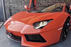 兰博基尼AVENTADOR LP700-4橙色橙内