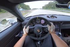 保时捷991.2 GT3 RS（520HP）POV高速公路运行！
