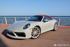 好看的汽车：保时捷992 4S Cabrio真香