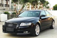 奥迪S6 4.2美版，黑色黑内，四驱。