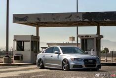 AUDI A6银武士，趴下来的姿态，你爱了吗？
