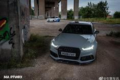 奥迪RS6：实车真的太漂亮了！