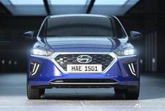 2020年现代IONIQ混合动力车，电动汽车推出