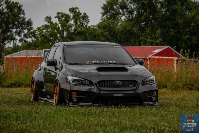 一辆改装界“老生常谈”但“极其耐看”的斯巴鲁WRX STI!