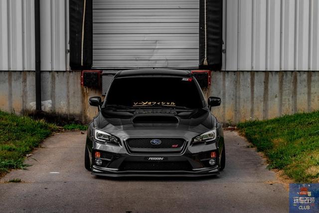 一辆改装界“老生常谈”但“极其耐看”的斯巴鲁WRX STI!