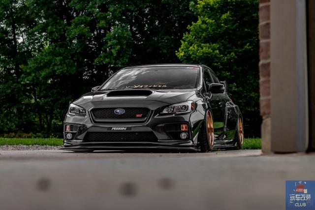 一辆改装界“老生常谈”但“极其耐看”的斯巴鲁WRX STI!