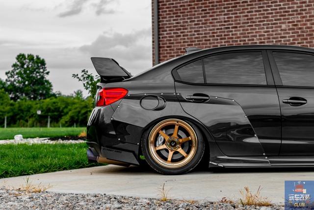 一辆改装界“老生常谈”但“极其耐看”的斯巴鲁WRX STI!