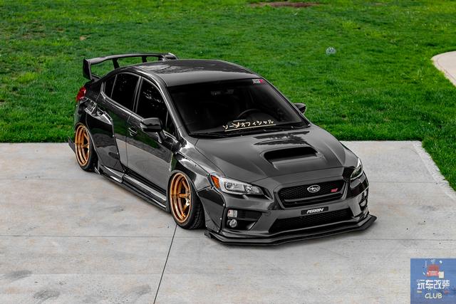 一辆改装界“老生常谈”但“极其耐看”的斯巴鲁WRX STI!
