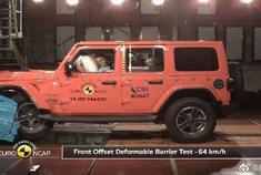 2019款吉普牧马人不太安全啊，碰撞测试，快来看看吧