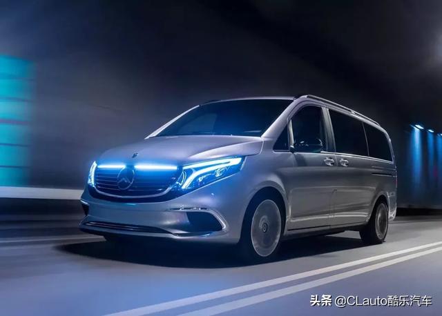 纯电动、空间足,奔驰下月将发布新款EQV,EQ系列再添新成员