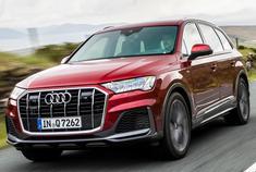 下月上市！奥迪新款Q7实拍，告别臃肿身材，尺寸还比奔驰GLE大