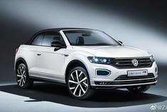 大众 T-Roc Cabriolet 官图发布