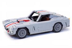 法拉利 250 GT SWB moc来自Noah.L图纸可以购买(19.99美金)