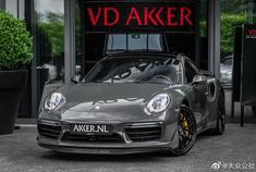 又膨胀了...深空灰 Porsche 991.2 Turbo S！
