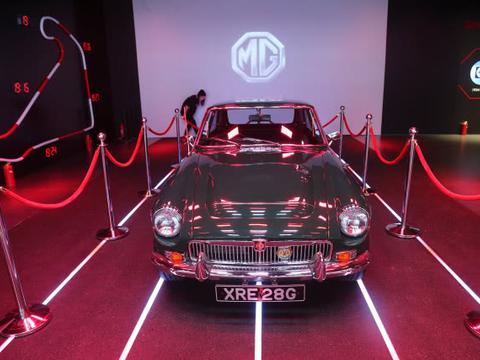 MG名爵 XRE 28G 老爷车，永恒经典，上海车展实拍！