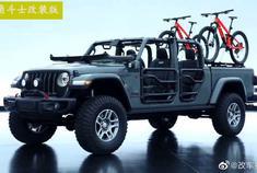 吉普角斗士改装版对比福特猛禽之轮胎，你来比较一下那个更残暴