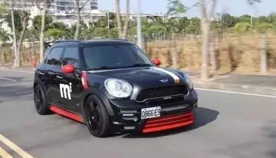 妹纸最爱这类呆萌SUV MINI COUNTRYMAN改装案例