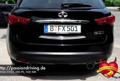 汽车视频：英菲尼迪 FX50轰鸣声浪