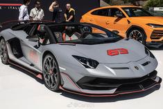 2019圆石滩车展，兰博基尼Aventador SVJ 63 Roadster