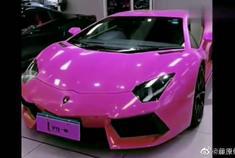 【兰博基尼】 一辆会变色的兰博基尼 全球仅此一辆 价值不菲