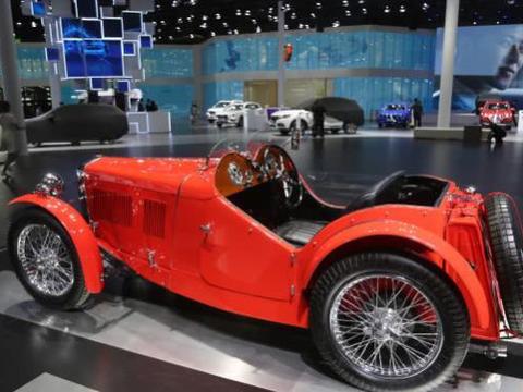 MG名爵 MG J2 老爷车，英国传奇经典，上海车展实拍！