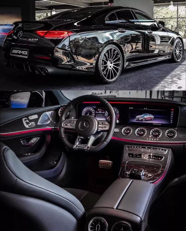 梅赛德斯-奔驰AMG CLS53 太惊艳的内饰