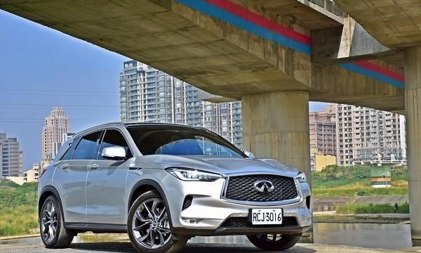 Infiniti新跨界跑旅QX55预告亮相 目标对手X4、GLC Coupe