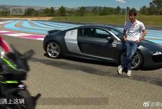 奥迪R8吊打跑车无数，直到遇见这辆川崎，领先300米都是绝望