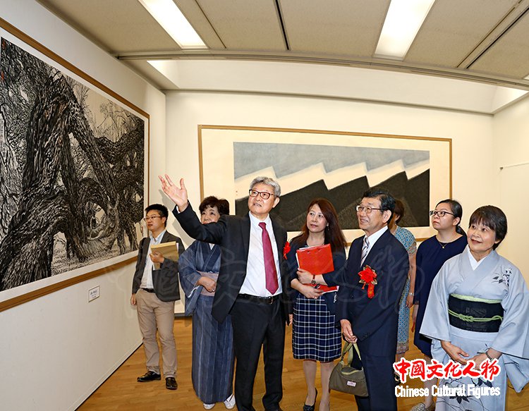 既要笔墨 又要现代—姜宝林艺术展在日本福冈亚洲美术馆隆重举行