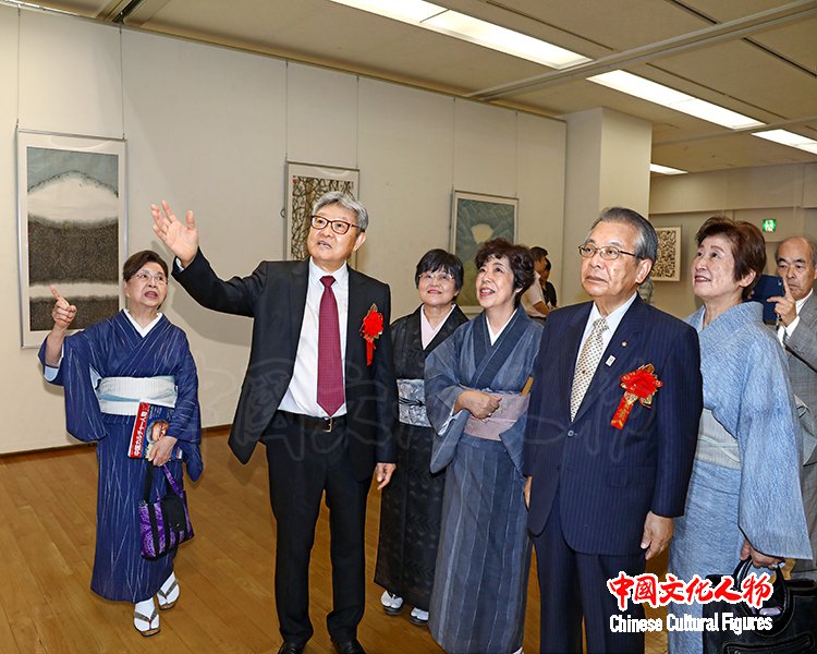 既要笔墨 又要现代—姜宝林艺术展在日本福冈亚洲美术馆隆重举行